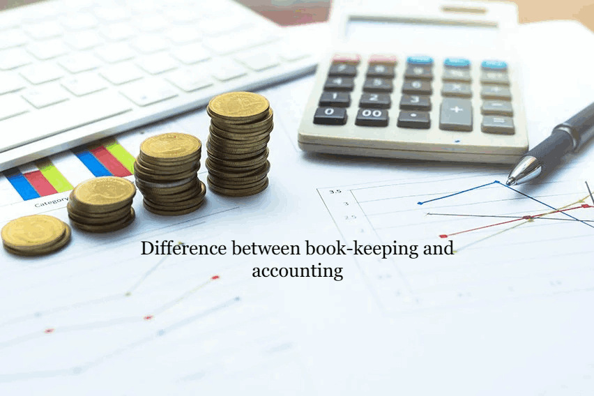 Difference between boo-keeping and accounting