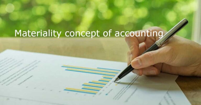 Materiality concept in accounting