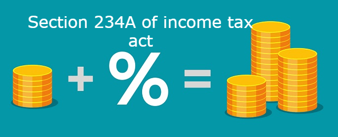 234A of income tax act