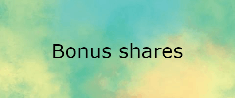 Bonus shares