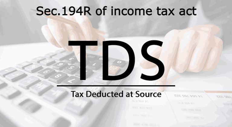Sec.194R of income tax act